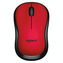 Souris Sans Fil Ergonomique Silencieuse 1200dpi Portable Plug And Play Rouge Yonis - Yonis