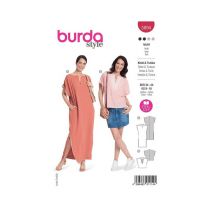 Patron Burda 5894 - Longue Robe Du 34 Au 44 (fr) Taille N°fr 34-44