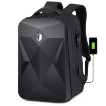 Sac À Dos Ordinateur 17 Pouces Étanche Avec Port Usb Et Verrouillage Par Mot De Passe Noir Yonis - Yonis