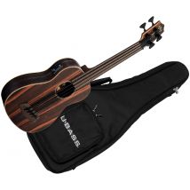 Striped Ebony U-bass + Housse Kala