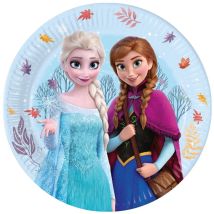 8 Assiettes Frozen Idyllic Wonder - Annikids