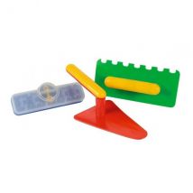 Kit Macon 3 Pieces Enfant - Outils Maconnerie - Jeu De Sable, Plage
