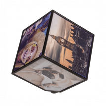 Cube Photo Tournant Pour 6 Photos - OUT OF THE BLUE