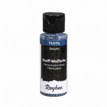 Peinture Pour Tissus Extrême Paillettes 59 Ml - Noir - Rayher
