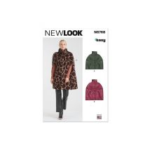 Patron New Look 6768 - Cape Du 36 Au 54 Fr Taille N°fr 36-54 - NewLook