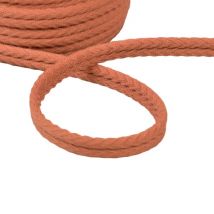 Bobine 20m Double Cordon Chevrons 10mm Rouille - My mercerie