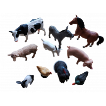Figurines Animaux Ferme Montessori