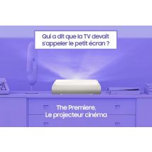 Samsung The Premiere 7 - Vidéoprojecteur, Bluetooth, 4k Uhd, 2160p, Wifi, 2400 Lumens - Noir