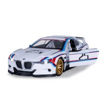 Bmw 3.0 Csl Hommage R Miniature 1:24 Blanche Avec Piles - Jamara