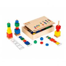 Tour De Formes Et Couleurs - Jeu Montessori - Educo