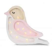 Lampe Veilleuse Oiseau Fraise Crème - Little Lights