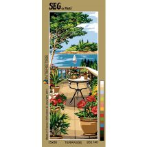 Canevas Antique Terrasse 25x60cm - SEG