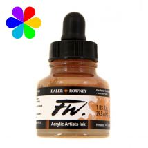 Encre Artists Fw 29.5ml Raw Sienna - Daler Rowney