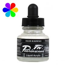 Encre Pearlescent 29.5ml Blanc Nacré - Daler Rowney
