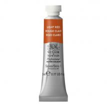 Tube De 5 Ml - Peinture Aquarelle Winsor & Newton - Rouge Clair N°362 - Extra Fine - Semi-opaque