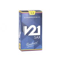 Vandoren V21 - Anches Pour Saxophone Alto - Force 3,5 - Pack De 10