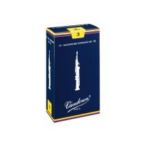 Vandoren Traditional 3 1/2 - Anche Pour Saxophone Soprano - Pack De 10