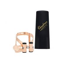 Vandoren M|o - Ligature Pour Saxophone Soprano - Rose Doré
