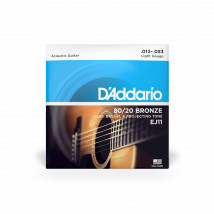 D'Addario Ez910 - Cordes En Bronze Pour Guitare Acoustique - .011 - .052