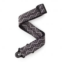 Sangle Autobloquante En Nylon Noir Et Gris - D'Addario