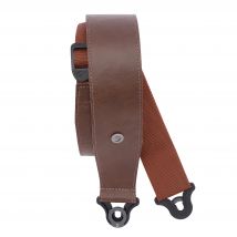 D'Addario 25bal02 - Sangle Pour Guitare - En Cuir - Marron