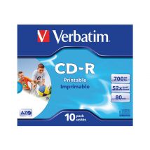 Verbatim - Cdr 80min/700mo 48x Boite De 10.