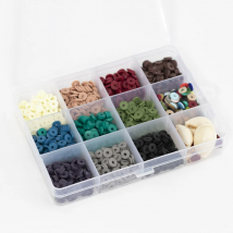 Assortiment Heishi 11 Coul Naturelles - La Petite Épicerie