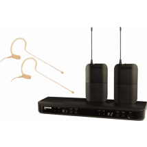 Shure Blx188/mx53 - Système Double Sans-fil + 2 Micros Tour D'Oreille Mx153 - M17