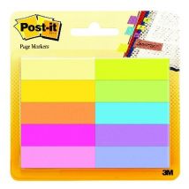 Marque-pages Post-it en Papier - 10 Blocs De 50 Feuilles - Scotch