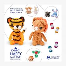 Livret De Crochet - Happy Cotton - Book N° 1 - Special Amigurumi - Dmc