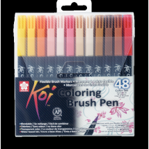 Set De 48 Stylos Pinceau Koi Brush - Sakura
