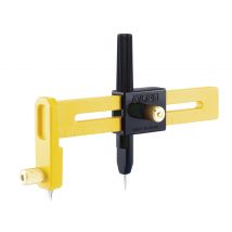 Cutter Compas Olfa Cmp-1 - Découpe Circulaire De 1 À 15cm + 5 Lames De Rechange - Olfa