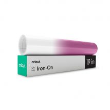 Thermocollant Avec Couleur Activée Par Les Uv Cricut - Iron-on - Pastel Red - 30,5 X 61 Cm