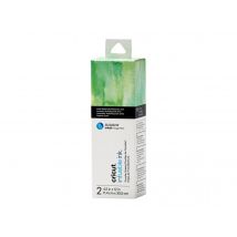 Lot De 2 Feuilles De Transfert Cricut Infusible Ink - Vert Aquarelle - 11,4 X 30,5 Cm