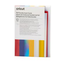 Lot De 12 Inserts De Cartes Foil Cricut - Célébration - 11,4 X 16,2 Cm
