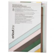 Lot De 8 Inserts De Cartes Foil Cricut Joy - Forêt - 11,4 X 15,9 Cm