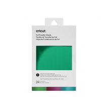 Lot De 24 Feuilles Transfert Foil Cricut - Jewel - 10,1 X 15,2 Cm