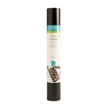 Vinyle Amovible Cricut - Premium Vinyl - Noir - 35,5 X 122 Cm
