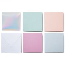 Lot De 42 Inserts De Cartes Cricut - Princesse - 12,1 X 12,1 Cm