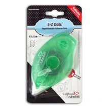 1 Dévidoir Rechargeable E-z Dots - 13 M - Pastilles Adhésives Repositionnables - Draeger by Toga