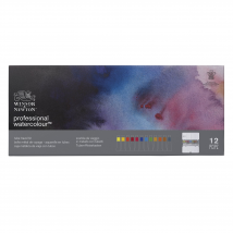Lot De 12 Tubes 5 Ml De Peinture Winsor & Newton Professional Watercolour - Couleurs Assorties - Extra-fine