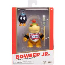 Figurine Articulée Bowser Junior Avec Pinceau - 10 Cm - Jakks Pacific
