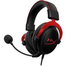 Casque Gaming Hyperx - Cloud Ii - Noir Et Rouge - Hyper X