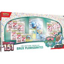 Coffret Premium De 12 Boosters - Pokémon - Ecarlate Et Violet 35 : Eaux Florissantes - Pokemon
