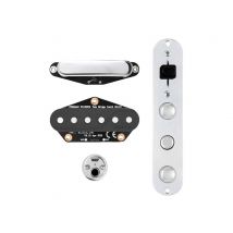 Fishman Fluence Signature Series Greg Koch Gristle-tone - Ensemble De Pickup Pour Guitare Électrique 6 Cordes - Noir, Blanc