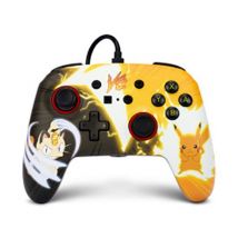 Manette Filaire Pour Nintendo Switch - Pokémon Vs Miaouss - Power A