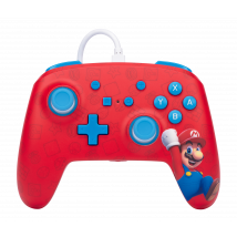Manette Filaire Optimisée Pour Nintendo Switch - Mario Woo-ho! - Power A