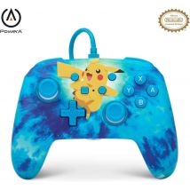 Manette Filaire Pour Nintendo Switch - Pokemon -tie Dye Pikachu - Power A