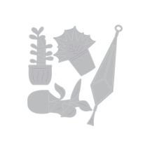 Lot De 4 Matrices De Découpe Thinlits Sizzix - Jardinière Suspendue Par Olivia Rose