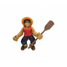 Figurine Heroes Of Goo Jit Zu - Luffy - 17 Cm - Moose Toys